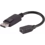 DisplayPort adapteris ShiverPeaks 10-01031 — 0,2 m kabelis, palaiko 4K