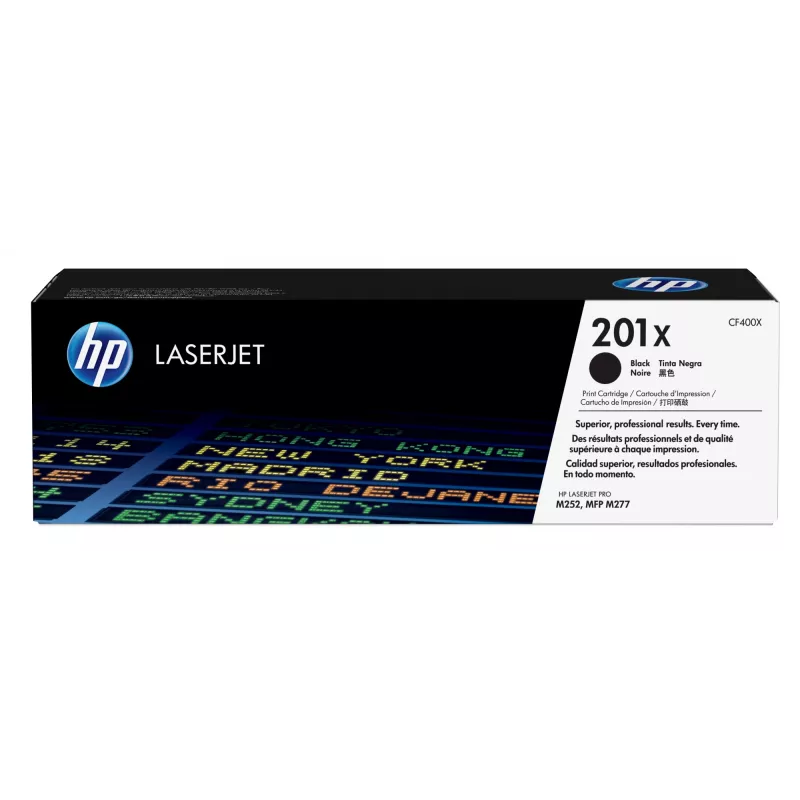 HP 201X didelės talpos juodas originalus lazerinis kasetė, 2800 puslapių, juoda, 1 vnt.