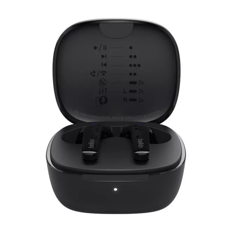 Belkin Soundform Motion TWS juodos belaidės ausinės
