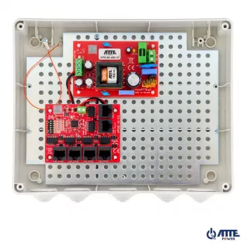 IP kamerų rinkinys Atte IP-5-11-L3 su 5 PoE prievadais ir 1 uplink prievadu