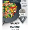Vok keptuvė Salter BW12267EU7 28 cm nelimpanti, tinka indukcijai
