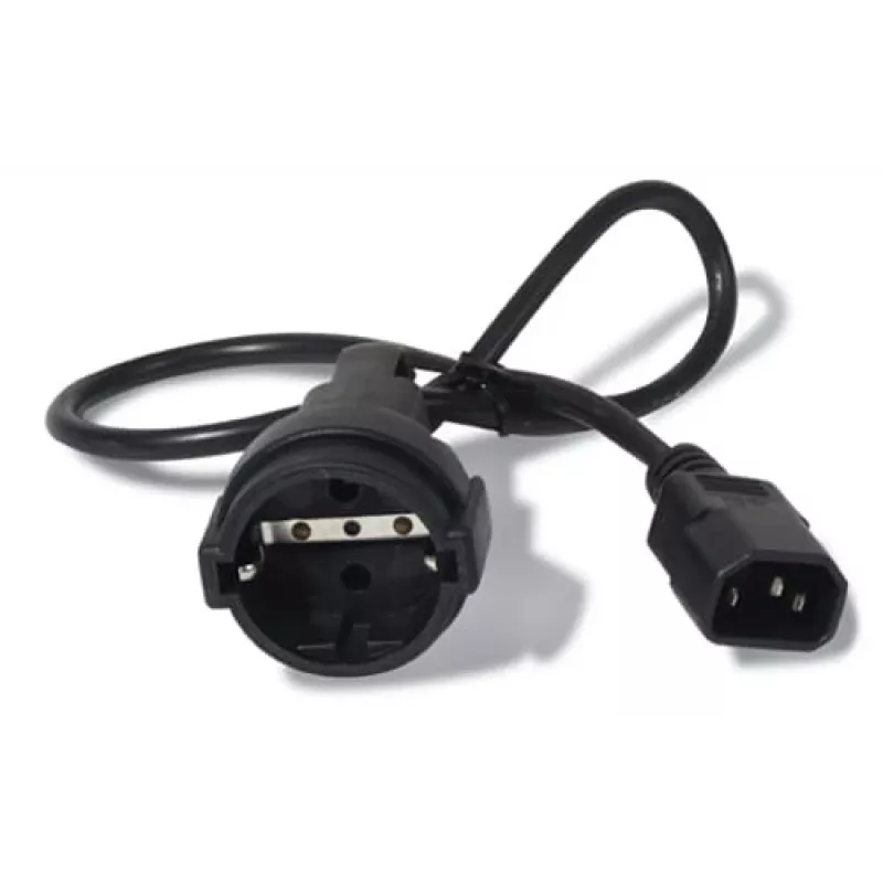 APC AP9880 maitinimo laidas juodas 0,6 m C14 mova CEE7/7