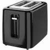 Elektrinis skrudintuvas AENO, juodas, 220-240V, 50-60Hz, 780-930W, 2 lizdai, 3 režimai, 7 rudumo lygiai