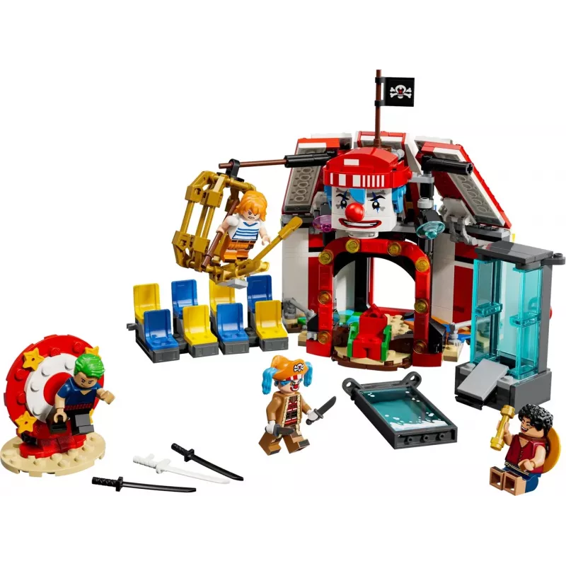 LEGO Rinkinys Palapinė Klouno Bagi Cirkas 75637 – 573 detalės, 4 minifigūrėlės, nuo 8 metų