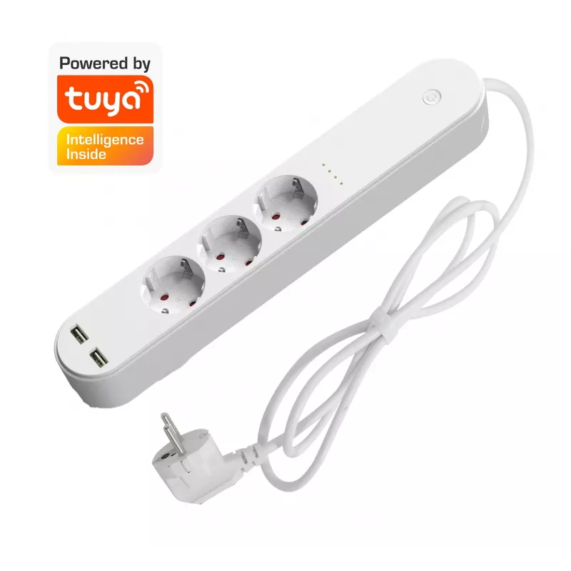 Išmanusis ilgintuvas Denver SHP-310U 3 AC lizdai F tipas 3680 W