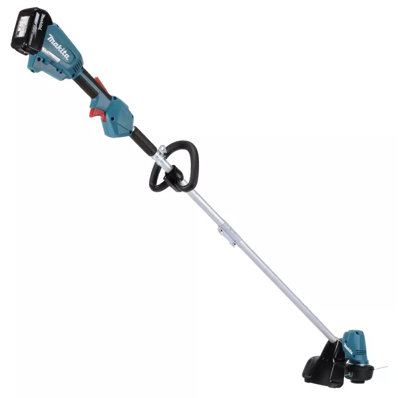 Žoliapjovė Makita DUR192LRT1, J formos rankena, 6000 aps./min., juoda/turkio, 30 cm, 87,8 dB