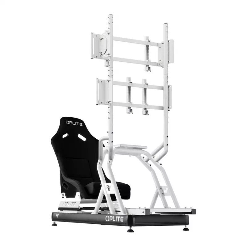 Oplite monitoriaus laikiklis R8 On Top Single White (OP-R8-4MMW)