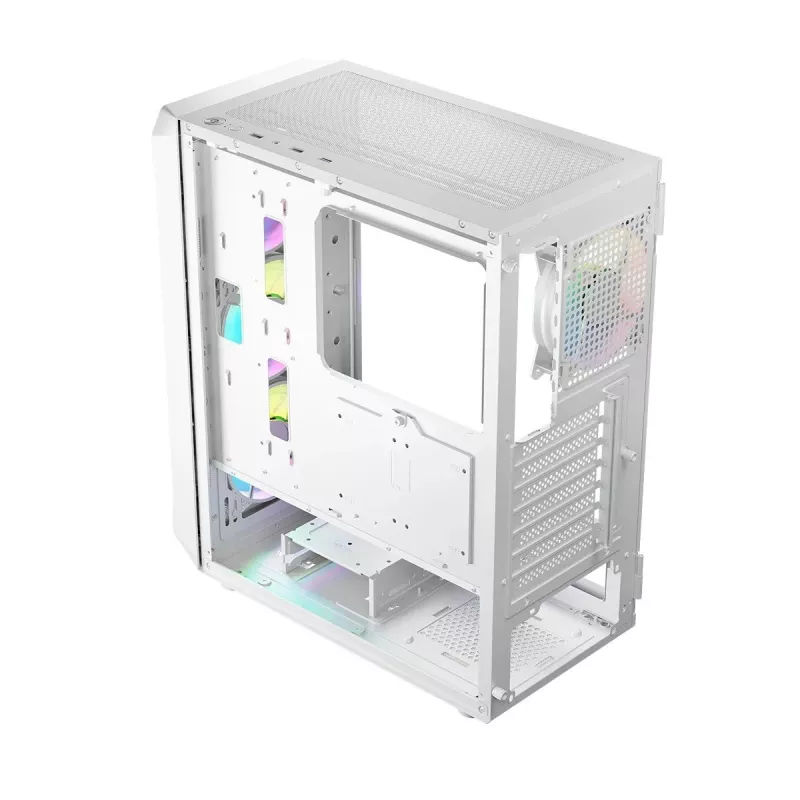 Korpusas Logic PORTOS ARGB MINIDI USB 3.0 Baltas