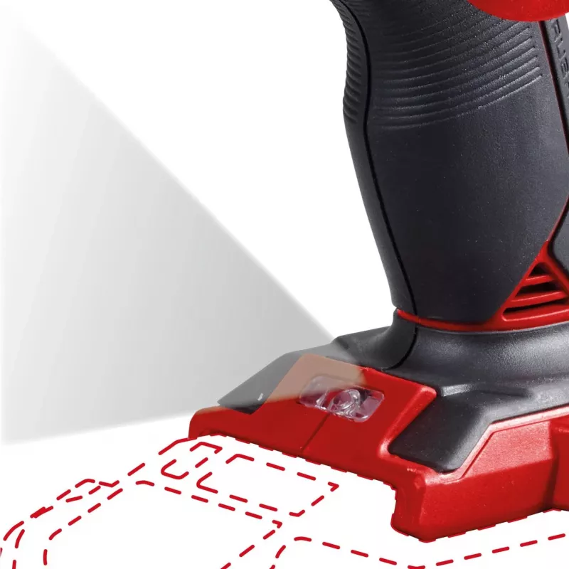 Einhell TP-CD 18/80 Li BL-Solo akumuliatorinis gręžtuvas be akumuliatoriaus ir įkroviklio, 1,41 kg, juodos ir raudonos spalvos