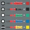 Wera Kraftform Kompakt VDE 17 Universal 1 atsuktuvų rinkinys (05006611001)