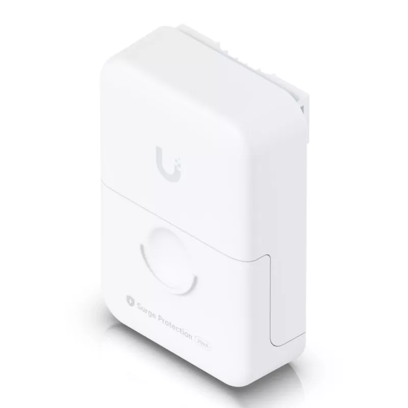 Ethernet apsauga nuo viršįtampių UBIQUITI UACC-ETH-SP-Pro — 10 Gbit/s, 600 V, polikarbonatas, balta