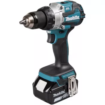 Atsuktuvas / gręžtuvas Makita DHP489RTJ, 1800 RPM, juoda, mėlyna
