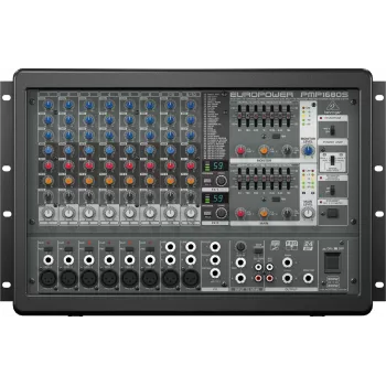 Behringer PMP1680S garso maišytuvas 10 kanalų 10 - 200000 Hz Juoda