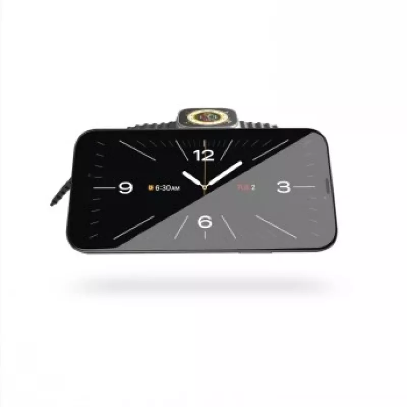 ZENS 2-IN-1 MAGSAFE + WATCH KELIONINIS ĮKROVIKLIS BALTAI