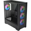 Korpusas Silentware Core 100 A-RGB Black (CORE100BLACK)