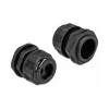 Kabelio įvadas DeLOCK 60371 Juodas Plastikas 2 vnt.