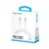 Vention USB 3.2 5A 10Gbps 1m WH USB-C į USB-C laidas