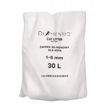 Kačių kraikas DIAMENTIQ Neutral bespalviai silikoniniai granules 30 L – bekvapis, 1–6 mm