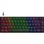 Mechaninė žaidimų klaviatūra Speedlink ATMOS RGB – kompaktiškas išdėstymas, RGB foninis apšvietimas