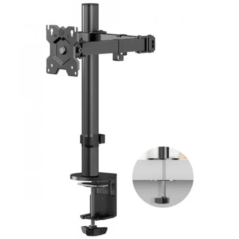 ONKRON D121E-B monitorio laikiklis ant stalo, 13-34 colių, juodas