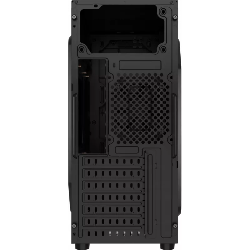 NATEC Aracanta Midi Tower Black – kompiuterio korpusas