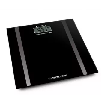 Asmeninės svarstyklės Esperanza EBS018K – elektroninės, 180 kg, juodos