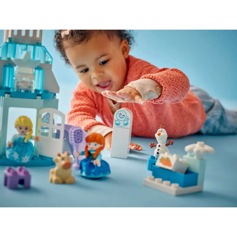Konstruktorius LEGO DUPLO 10455 Disnei Ana ir Elza – Ledinių rūmų vakarėlis