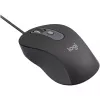 Logitech Signature Wired M520 versijai skirta laidinė optinė pelė USB-C Plug-and-Play Windows/Mac/Chrome/PC/nešiojamiesiems kompiuteriams - grafito spalva