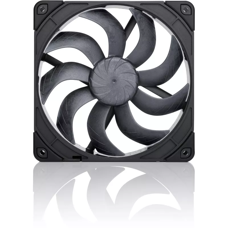 Noctua NF-A14x25 G2 PWM Sx2-PP chromax.black 140mm dviejų ventiliatorių rinkinys