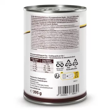 WOLFSBLUT VetLine Gastrointestinal Duck šlapias šunų ėdalas - 395g