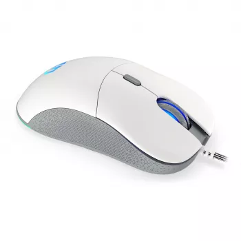ENDORFY GEM Plus Onyx White pelė žaidimams, dešinei rankai, USB Type-C, optinė, 19000 DPI