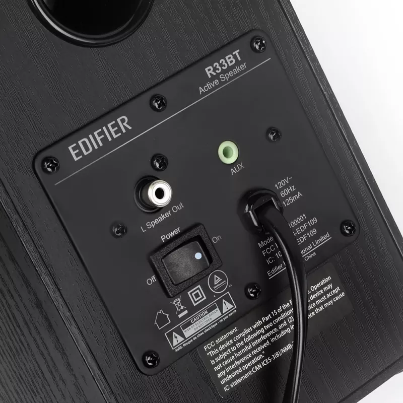 Garsiakalbis Edifier R33BT juodas, laidinis ir belaidis, 10 W