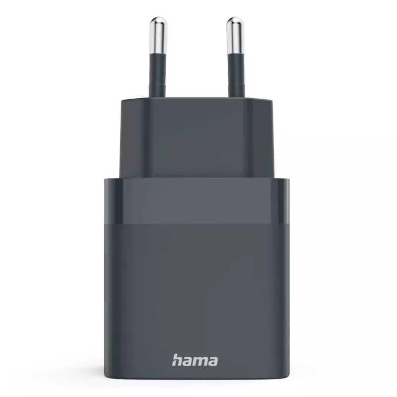 Hama 00086442 mobiliojo įrenginio įkroviklis Smartphone pilkas AC greitasis įkrovimas vidaus