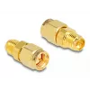 DeLOCK adapter RP-SMA lizdas į SMA kištuką, 9 mm skersmuo, 18 mm plotis