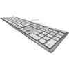 CHERRY KC 6000 SLIM FOR MAC klaviatura, laidas, USB, QWERTZ, vokiškas išdėstymas, sidabrinė
