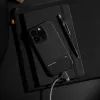 Įkrovimo ir duomenų laidas native union Belt Cable Duo Pro USB-C į USB-C ir Lightning, juodas