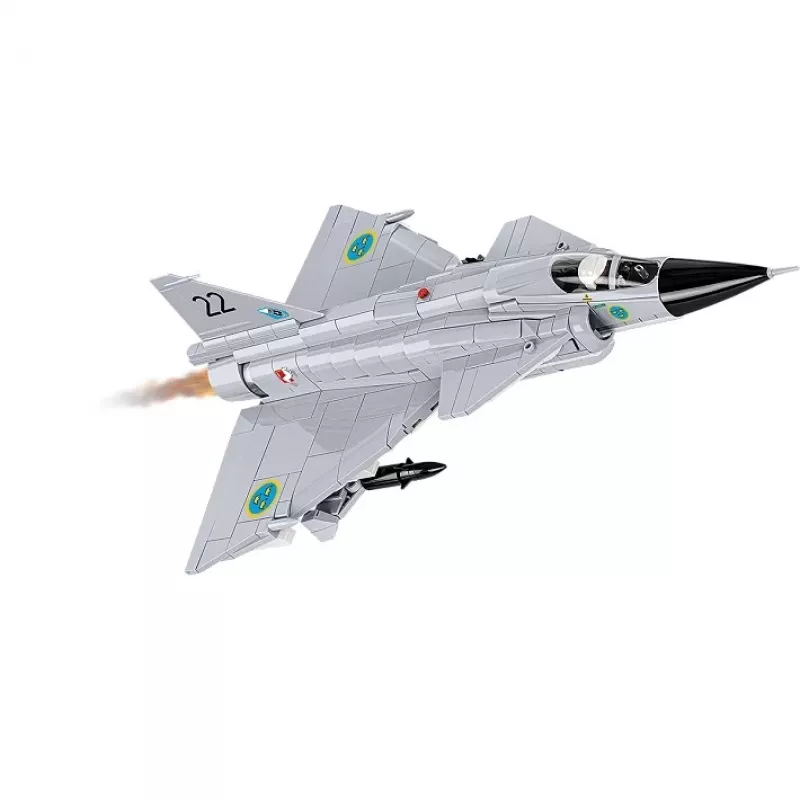 Cobi blokelių rinkinys Saab AJ 37 Viggen, 881 detalė