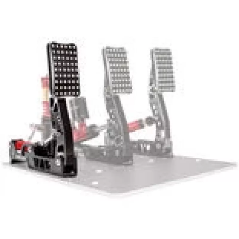 Simagic P2000 Black S447 sankabos pedalas – vienaašis hidraulinio tipo sim racing sankabos pedalas