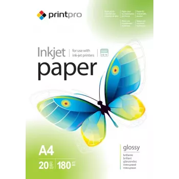 Fotopopierius ColorWay PrintPro PGE180020A4 180 g/m², A4, 20 lapų