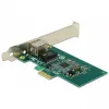 DeLock PCI Express kortelė > 1 x Gigabit LAN - tinklo adapteris - PCIe 2.1 Low-Profile - Gigabit Ethernet