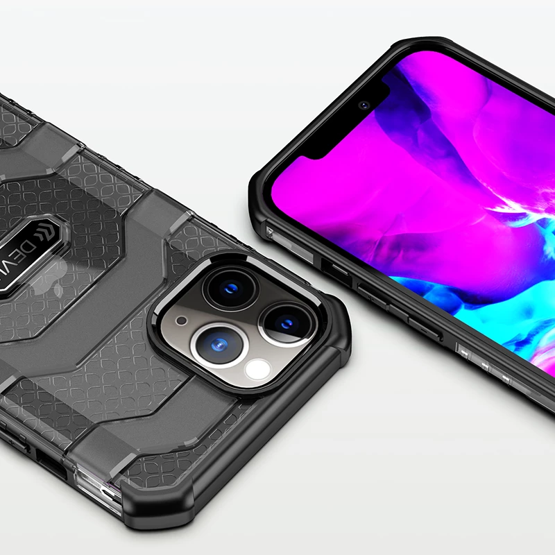 Apsauginis smūgiams atsparus dėklas Devia Vanguard iPhone 12 mini, žalias