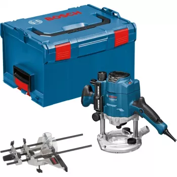 Bosch GOF 1250 CE juodas, mėlynas 24000 RPM 1250 W frezavimo staklės