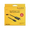 Laido adapteris DeLOCK 85290 USB Type-C į HDMI 1 m juodas