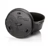 Petromax FT12 apvali ketaus krosnelė kepimo skarda, tinka duonai ir mėsai, 15 kg