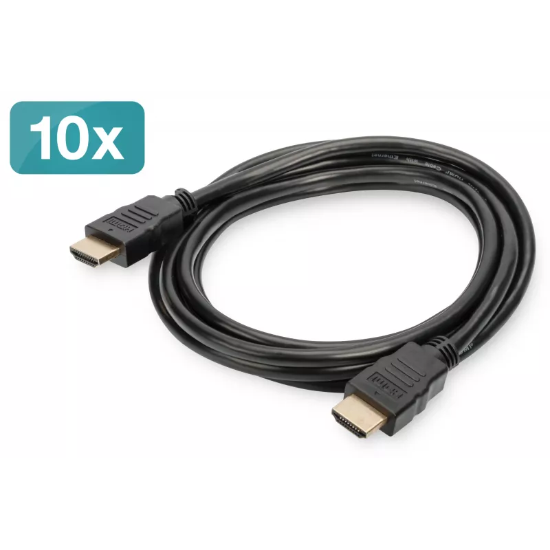 HDMI kabelis Digitus AK-990920-020-S 2m (10 vnt. pakuotė)