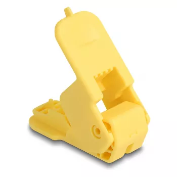 DeLOCK 86033 įrankis RJ45 kištukų užspaudimui, geltonas, 25 mm plotis, 60 mm gylis, 23 mm aukštis