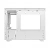 Kompiuterio korpusas DeepCool CH160 PLUS WH Small Form Factor baltas, microATX, grūdintas stiklas, USB-C