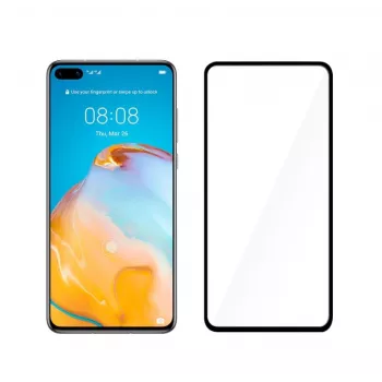Apsauginis stiklas Tellur Huawei P40 2.5D pilnas dangalas su pilnais klijais