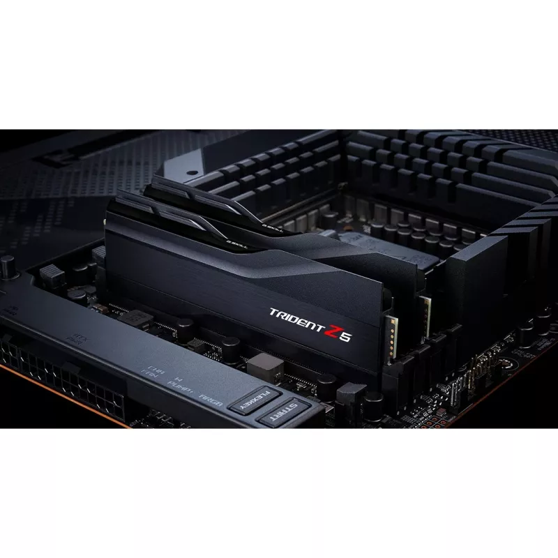 DIMM 32 GB DDR5-6000 (2x 16 GB) Dual-Kit, Arbeitsspeicher schwarz, F5-6000J3636F16GX2-TZ5K, Trident Z5, INTEL XMP