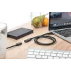 USB tipo C ilginamasis kabelis Digitus AK-300210-007-S 0,7 m